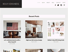 Tablet Screenshot of kellyedwardsinc.com